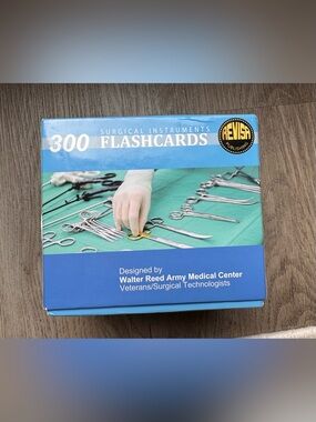Surgical Instruments Flashcards - Blue/Turquoise